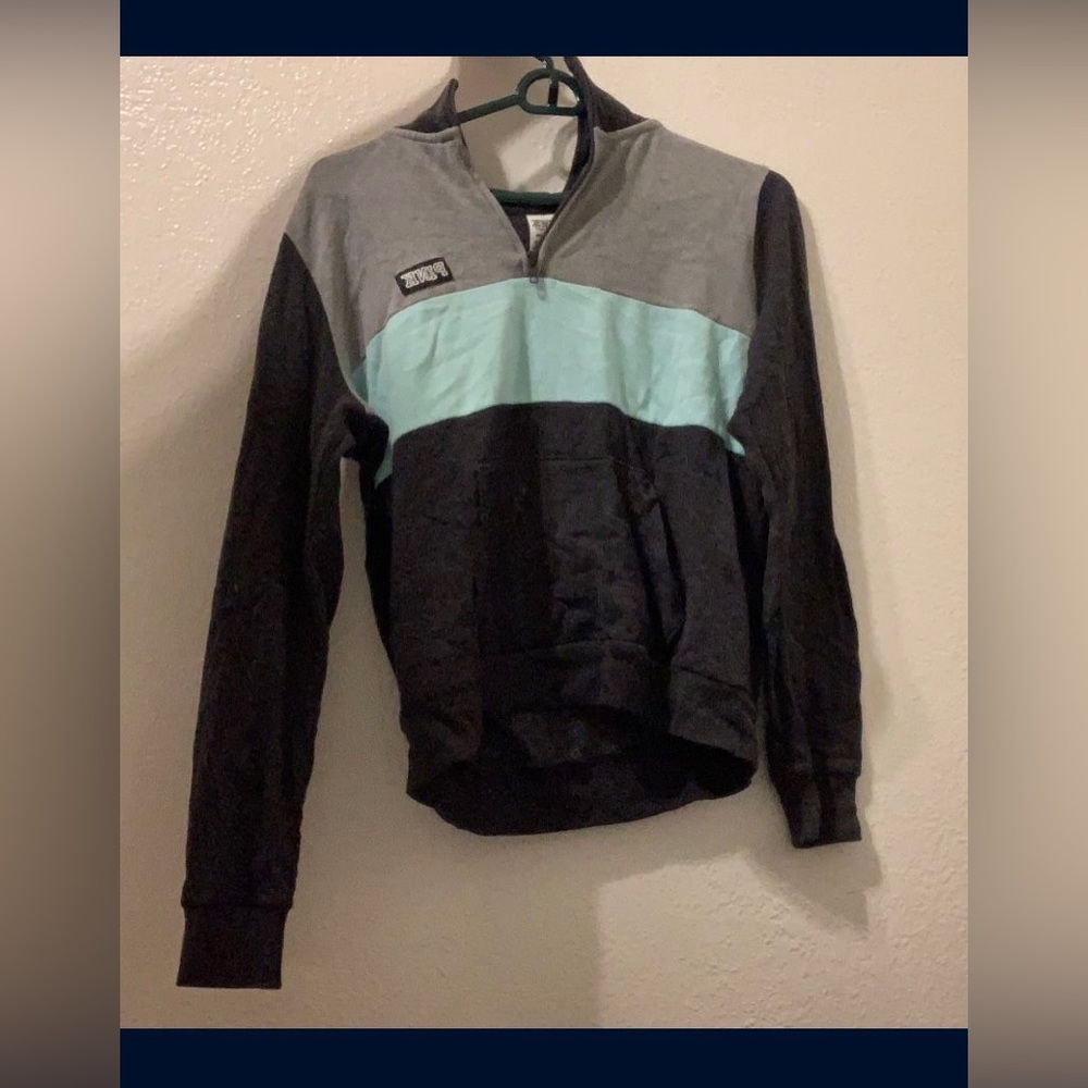 Pink grey and blue long sleeve size small